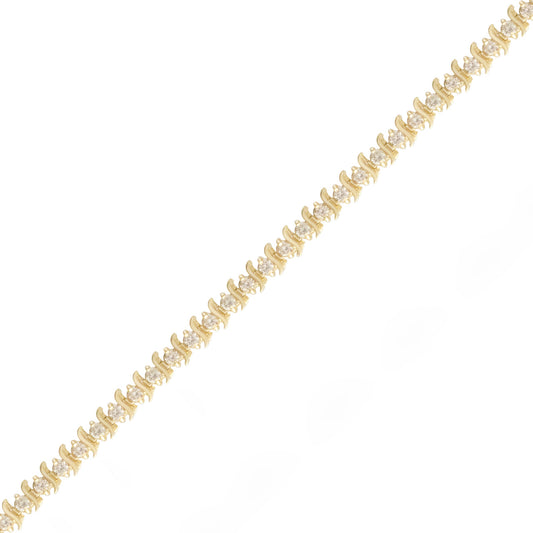2.00ctw Slink Diamond Tennis Bracelet