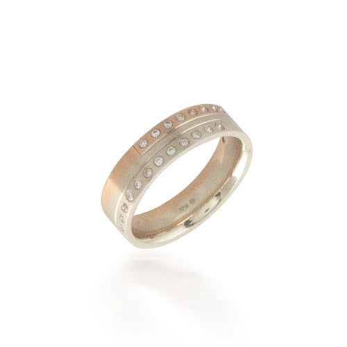 Two Toned Wedding Band 4